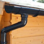 PVC Dachrinnen für Satteldach bis 7 m