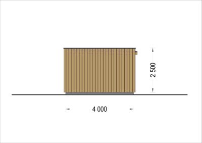 Gartenhaus PREMIUM (Isoliert, SIPS), 7x4 m, 28 m² – Bild 10