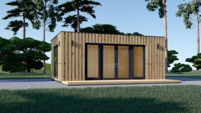 Gartenhaus PREMIUM (Isoliert, SIPS), 7x4 m, 28 m² – Bild 5