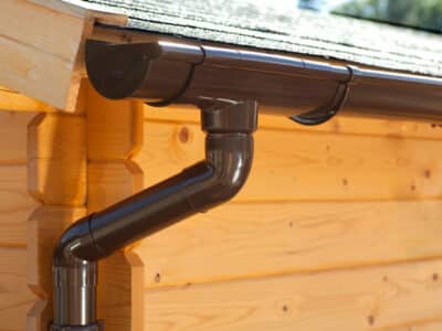 PVC Dachrinnen für Satteldach bis 3,5 m