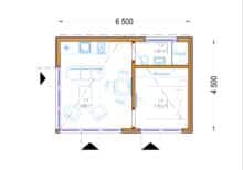 Premium Gartenhaus (Isoliert, SIPS), 6.5x4.5 m, 30 m² – Bild 6
