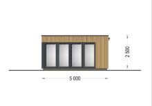 Premium Gartenhaus (Isoliert, SIPS), 6x5 m, 30 m² – Bild 7