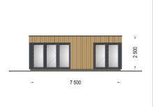 Premium Gartenhaus (Isoliert, SIPS), 7.5x4 m, 30 m² – Bild 7