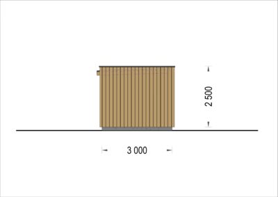 PREMIUM Gartenhaus (Isoliert, SIPS), 4.1x2.4 m, 10 m² – Bild 8