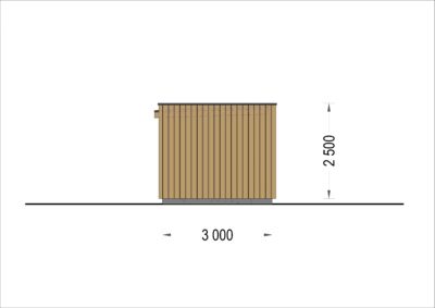 Premium Gartenhaus (Isoliert, SIPS), 6x3 m, 18 m² – Bild 8