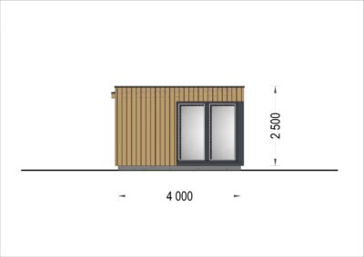 Premium Gartenhaus (Isoliert, SIPS), 6x4 m, 24 m² – Bild 8