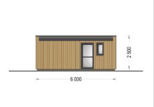 Premium Gartenhaus (Isoliert, SIPS), 6x5 m, 30 m² – Bild 8