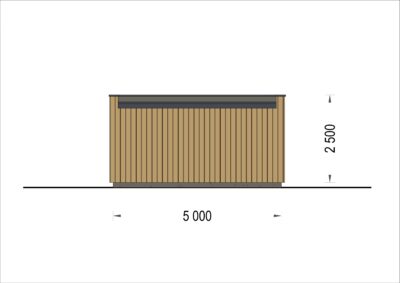 PREMIUM GARTENHAUS (Isoliert, SIPS), 5x3 m, 15 m² – Bild 9