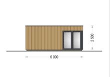 Premium Gartenhaus (Isoliert, SIPS), 6x5 m, 30 m² – Bild 10