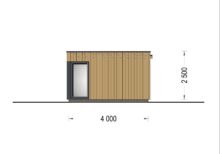 Premium Gartenhaus (Isoliert, SIPS), 7.5x4 m, 30 m² – Bild 10