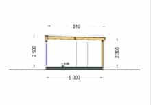 Premium Gartenhaus (Isoliert, SIPS), 6x5 m, 30 m² – Bild 11