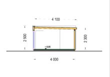 Premium Gartenhaus (Isoliert, SIPS), 7.5x4 m, 30 m² – Bild 11
