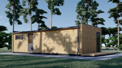 PREMIUM Gartenhaus (Isoliert, SIPS), 10.5x4.5 m, 40 m² – Bild 4