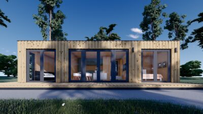 PREMIUM Gartenhaus (Isoliert, SIPS), 10.5x4.5 m, 40 m² – Bild 6