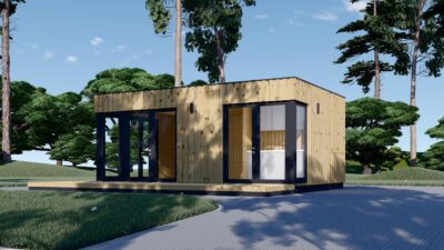 Premium Gartenhaus (Isoliert, SIPS), 7.5x4 m, 30 m² – Bild 5