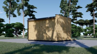 PREMIUM Gartenhaus (Isoliert, SIPS), 4.1x2.4 m, 10 m² – Bild 3