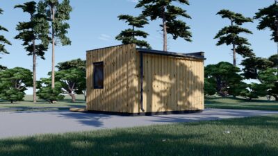 PREMIUM Gartenhaus (Isoliert, SIPS), 4.1x2.4 m, 10 m² – Bild 4