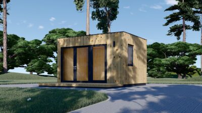 PREMIUM Gartenhaus (Isoliert, SIPS), 4.1x2.4 m, 10 m² – Bild 2