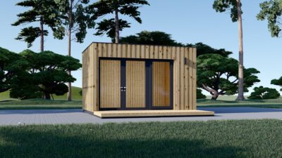 PREMIUM Gartenhaus (Isoliert, SIPS), 4.1x2.4 m, 10 m² – Bild 5