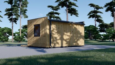 PREMIUM GARTENHAUS (Isoliert, SIPS), 5x3 m, 15 m² – Bild 3