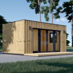 Isoliertes gartenhaus Home Office