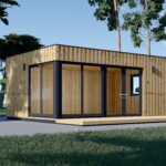 Isoliertes Home office