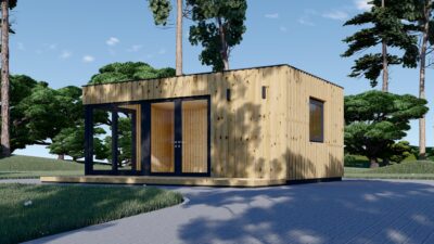 Premium Gartenhaus (Isoliert, SIPS), 6x4 m, 24 m² – Bild 4