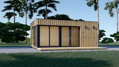 Premium Gartenhaus (Isoliert, SIPS), 6x4 m, 24 m² – Bild 5