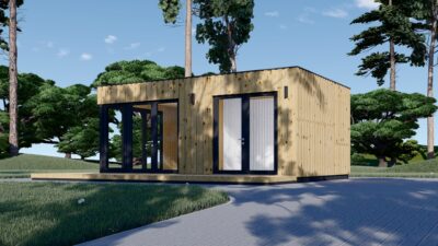 Premium Gartenhaus (Isoliert, SIPS), 6.5x4.5 m, 30 m² – Bild 2