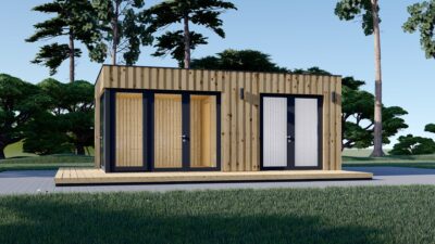 Premium Gartenhaus (Isoliert, SIPS), 6.5x4.5 m, 30 m² – Bild 3