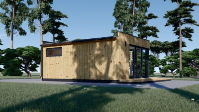 Premium Gartenhaus (Isoliert, SIPS), 7.5x4 m, 30 m² – Bild 2