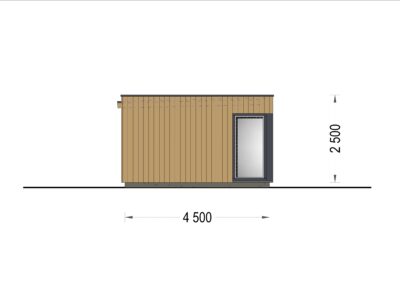 PREMIUM Gartenhaus (Isoliert, SIPS), 10.5x4.5 m, 40 m² – Bild 10