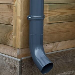 Dachrinnenset Zink für Satteldach bis 3,4 m – Bild 7