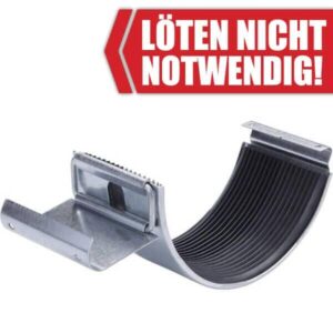 Dachrinnenset Zink für Satteldach bis 3,4 m – Bild 3