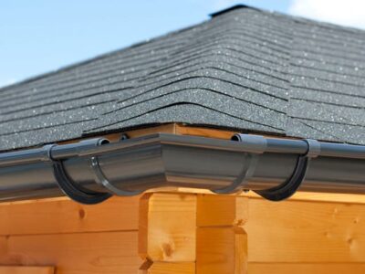 PVC Dachrinnen für Satteldach bis 5,25 m – Bild 2