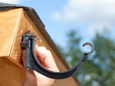 PVC Dachrinnen für Satteldach bis 5,25 m – Bild 3