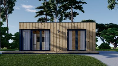 Gartenhaus PREMIUM (66mm + Holzverschalung Isoliert ), 6.5x4.5m, 30m² – Bild 5