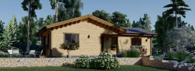 Bungalow ANIKA Isoliert 66mm + Holzverschalung),63 m² – Bild 7