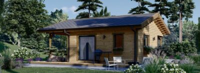 Bungalow ANIKA Isoliert 66mm + Holzverschalung),63 m² – Bild 8