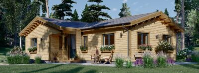 Bungalow ANIKA Isoliert 66mm + Holzverschalung),63 m² – Bild 4