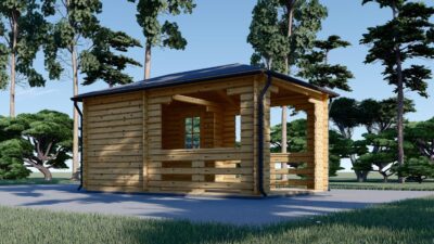 Gartenpavillon Florida (28mm), 3x5m, 15m² – Bild 3