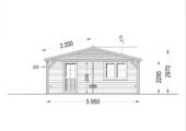 Doppelgarage (44 mm) 6x6m mit Carport 3x6m, 54m² – Bild 11