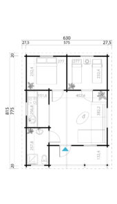 Ferienhaus Kasai A 70 – Bild 2