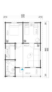 Ferienhaus Kasai B 70 – Bild 2