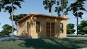 Gartenhaus aus Holz EBENSEE, 5x4 m, 20 m² – Bild 6