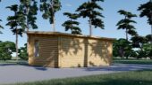 Gartenhaus aus Holz EBENSEE, 5x4 m, 20 m² – Bild 4