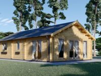 Blockbohlenhaus GRAZ (44mm) 54m²