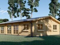 Blockbohlenhaus BERNAU (44 + 44 mm) 103 m²