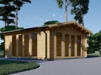 Blockbohlenhaus MARIA (44 mm) 30 m²