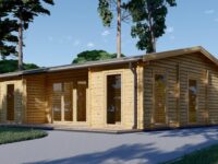 Blockbohlenhaus FELDKIRCH (44 mm), 56 m²